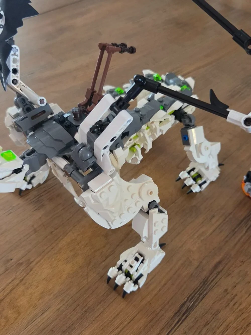 LEGO 71721 Skull Sorcerer's Dragon Ninjago Incomplete